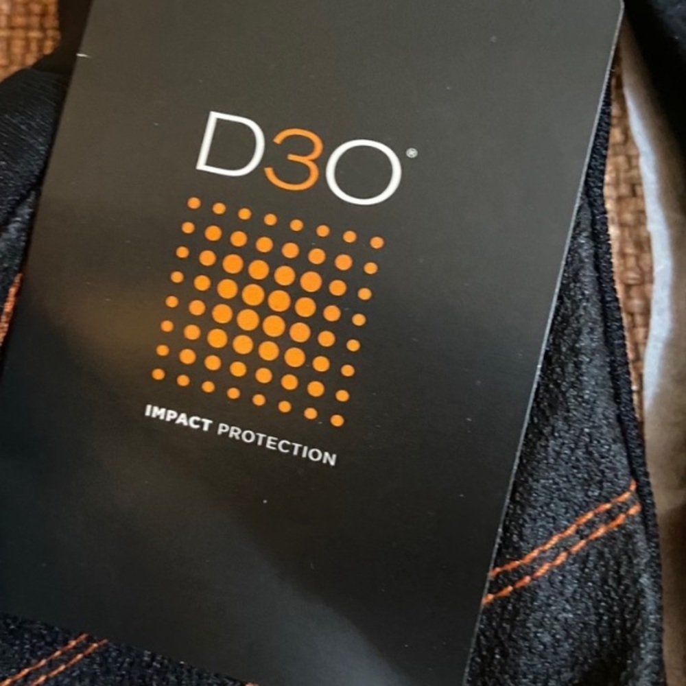 CRUDE D30 Work Gloves Black Orange Impact Protect Construction Sz Large - Picture 6 of 10